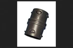 0615aa Corrugated Singlewall Pipe Internal Coupler, 6", No Color. Fixed Price $46.47.