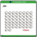 100 Pcs 1" 304 Stainless Steel Clamp Cinch Ring Crimp Pinch Fitting Tubing New. Fixed Price $19.15.