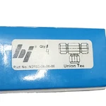Brennan Industries N2603-06-06-06 4x Union Tees, 1x Straight. Fixed Price $16.21.